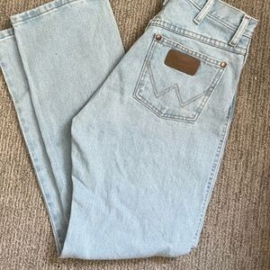 Wrangler Light Blue Cotton Jeans